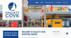 Desktop Screenshot of hallettcoveshoppingcentre.com.au